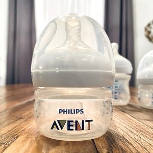 (3) Newborn Avent Bottles